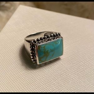 Sterling Silver Turquoise Ring